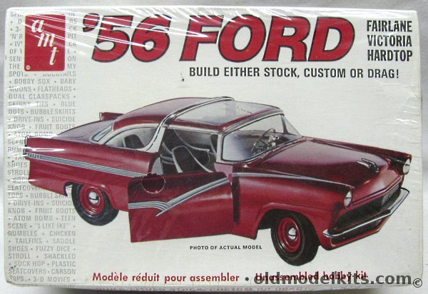 AMT 1/25 1956 Ford Fairlane Victoria Hardtop - Stock / Custom